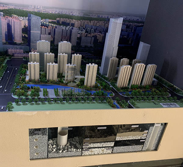 台前县建筑模型